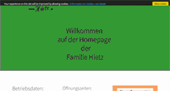 Desktop Screenshot of dorf.hietz.at